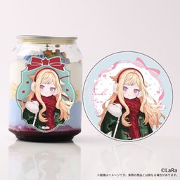 『HIMEHINA』鈴木ヒナ アクリルコースター付きケーキ缶（等身イラスト・ぶどう味）