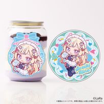 『HIMEHINA』鈴木ヒナ アクリルコースター付きケーキ缶（ミニキャライラスト・レアチーズケーキ味）
