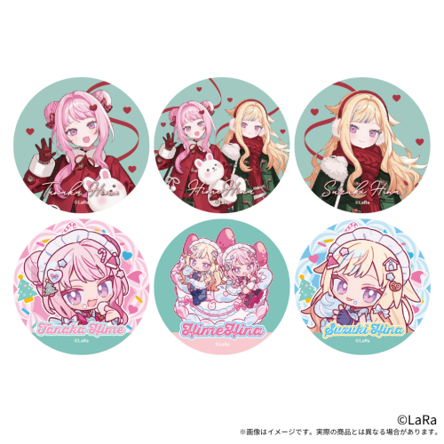 『HIMEHINA』トレーディング缶バッジ