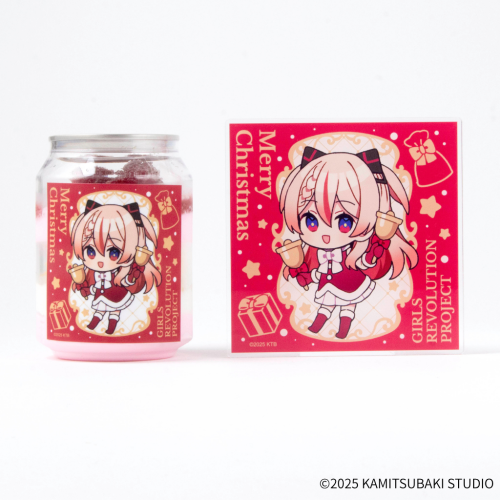 『少女革命計画』御莉姫 アクリルコースター付きケーキ缶（ストロベリー味）