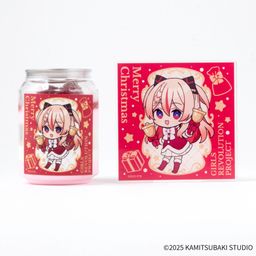 『少女革命計画』御莉姫 アクリルコースター付きケーキ缶（ストロベリー味）