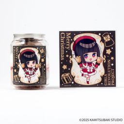 『少女革命計画』硝子宮 アクリルコースター付きケーキ缶（ダブルチョコレート味）