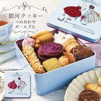 【ギフト】【厳選国産素材使用】【添加物不使用】銀河クッキー 詰め合わせ ガールズ缶 