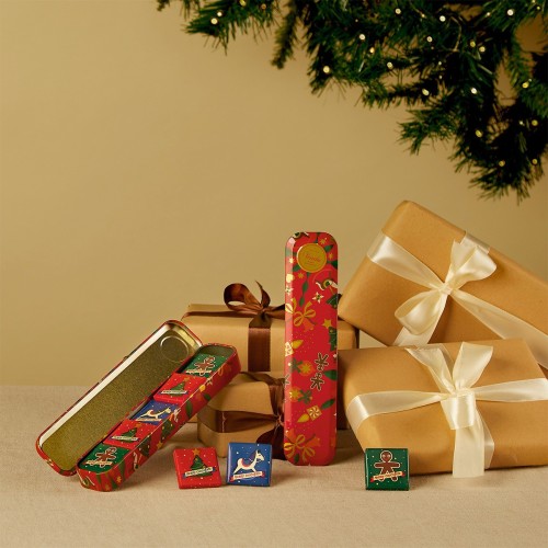 ペンケース缶クリスマス アリス ブロー