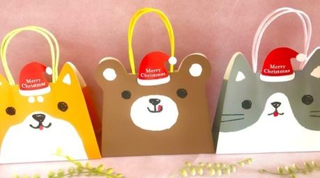 クリスマスお菓子アソ－ト(３袋[くま、ねこ、いぬ］セット)［米粉ドーナツ(プレ‐ン、ココア)各１個、 お米のクッキー）×３Bags]卵、乳、小麦不使用）2025クリスマス