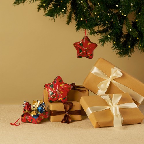 スター缶 レッドクリスマス アリス ブロー