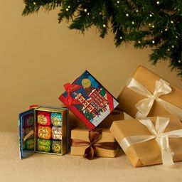 ミニブック缶 チョコビア クリスマス アリス ブロー