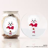 『BT21』RJ アクリルコースター付きケーキ缶（紅茶味）