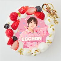 『ボンボンTV』えっちゃん クリスマス丸型4号 写真ケーキ