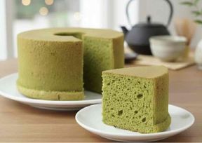 ～京抹茶のやすらぎ～ 高級生シフォンケーキ 17cm 