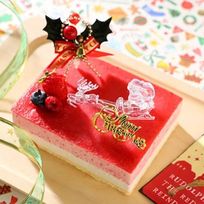 ご予約受付中 2025クリスマス 低糖質 苺ココナッツ 4.5号  クリスマスケーキ