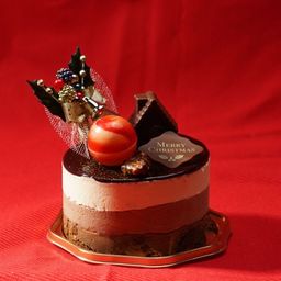 5層のくちどけ 贅沢チョコレートケーキ 3号 クリスマス2025