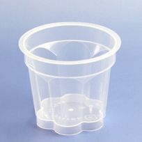 プッチンつまみ付き プリンカップ M(透明) 1500枚入 湯煎焼き対応 【メーカー直送】 PP7190-1500