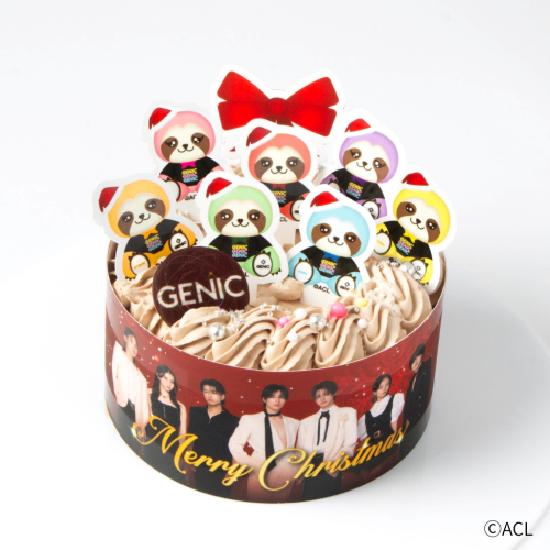 「GENIC」クリスマスケーキ(チョコレート)
