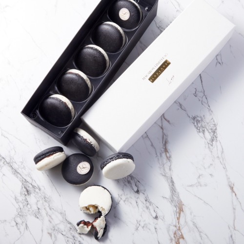 【LOUANGE TOKYO】マカロン モノトーンホワイト×ブラック バレンタイン2026