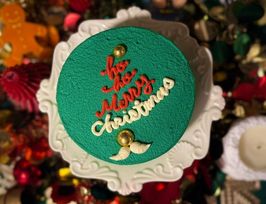 Santa hat cake/ 4号サイズ/クリスマスケーキ2025⭐︎