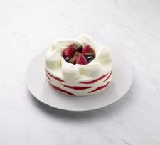 生チョコ＆ベリーのアイスクリームケーキ