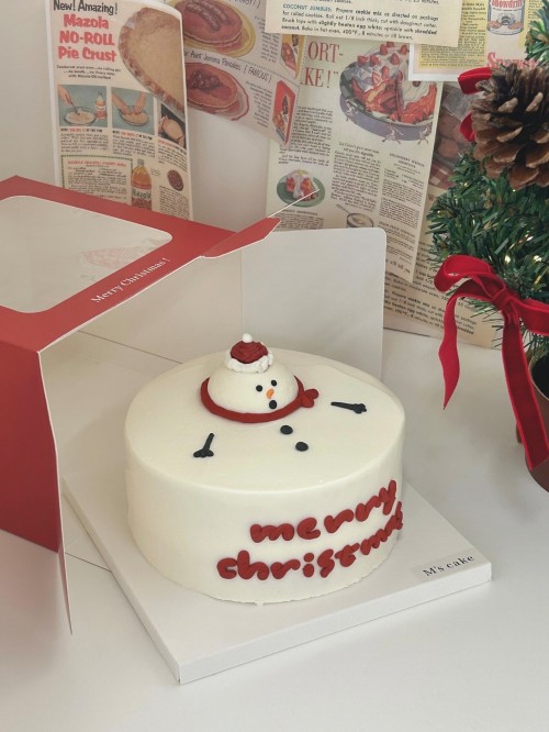 スノーマン[クリスマスケーキ]