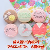 成人祝い（or内祝）６個セット