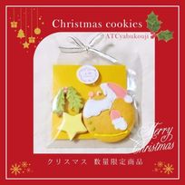 【手描きアイシング】12/7締切・クッキーギフト｜プチギフト・お礼・誕生日に【クリスマスサンタ】