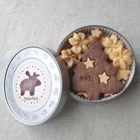 クリスマスクッキー【丸缶】 クリスマス2025