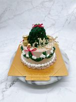 クリスマスツリーケーキ