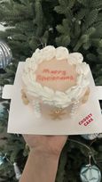 【訳あり品】୨୧-Lovely Jinjerman Cake-୨୧-クリチ×ココアビスケットの甘さ控えめのクリスマスケーキ