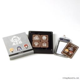 【ヒプノシスマイク-Division Rap Battle-】カード・カードホルダー付き シンジュク・ディビジョン（麻天狼）デザインチョコレート