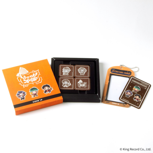 【ヒプノシスマイク-Division Rap Battle-】カード・カードホルダー付き オオサカ・ディビジョン（どついたれ本舗）デザインチョコレート