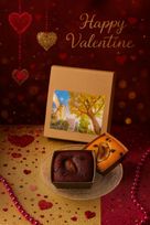 【送料無料、メール便】shirokane sweets TOKYO 皇室献上栗 山江栗のショコラマロン4個 バレンタイン2026