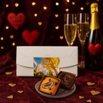 【送料無料、メール便】shirokane sweets TOKYO 皇室献上栗 山江栗のショコラマロン8個 バレンタイン2026