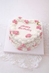 【選べる9色】花絞りバースデーケーキ｜誕生日・記念日・推し活対応｜写真映え確定