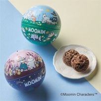 ムーミン チョコクランチ入りボール缶セット（２個）
