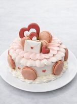 【数量限定】【バレンタイン限定】”今年はケーキで贈るバレンタイン” ラ・ルーヴ・レター ５号 １５ｃｍ デコレーションケーキ