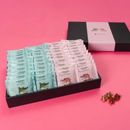 【送料無料】コロコロワッフルパック40袋セット  ショコラストロベリー＆ソルティキャラメル  バレンタイン2026