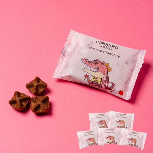 コロコロワッフル パック 5袋セット ショコラストロベリー バレンタイン2026