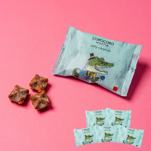 コロコロワッフル パック 5袋セット ソルティキャラメル バレンタイン2026