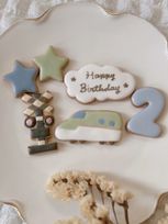 新幹線バースデーアイシングクッキー