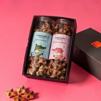 コロコロワッフル ロング2本セット ショコラストロベリー＆ソルティキャラメル バレンタイン2026