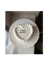 シンプルハート型ケーキ5号