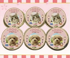 ひなまつりペットフォトカップケーキ ペットと一緒に食べられる！ 6個入り ひな祭り2026