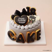 バッドばつ丸 カスタムケーキ【サンリオキャラクターズ エンジョイアイドルシリーズ】
