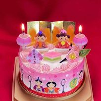 ひな祭りケーキ 生クリーム 4号 苺ショートケーキ ひなケーキ 雛祭りケーキ 雛ケーキ ひな 2026 ひなまつりケーキ