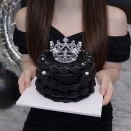 【選べる9色】ティアラケーキ｜推しカラー対応｜生誕祭・本人不在の誕生日会