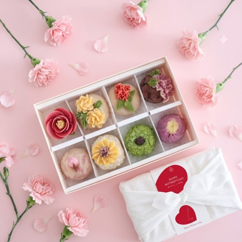 【母の日】＜うめとおはぎ＞hanaemu-はなえむ-おはぎ8個＜卵不使用無添加＞母の日2026