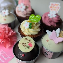 母の日限定 マカロンとフラワーカップケーキ6個入  母の日2026