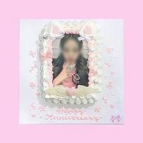 猫耳トレカケースcake B