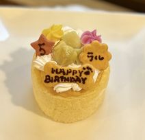 スフレチーズケーキ