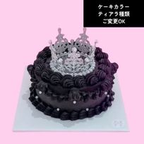 Pearl tiara cake 