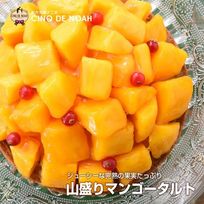 山盛りマンゴータルト